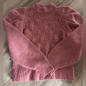 Pink Knit Sweater